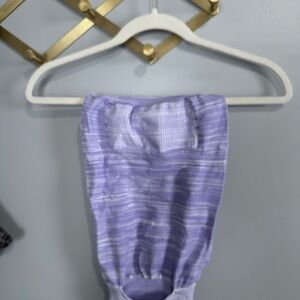 Purple Striped Kids Outfit